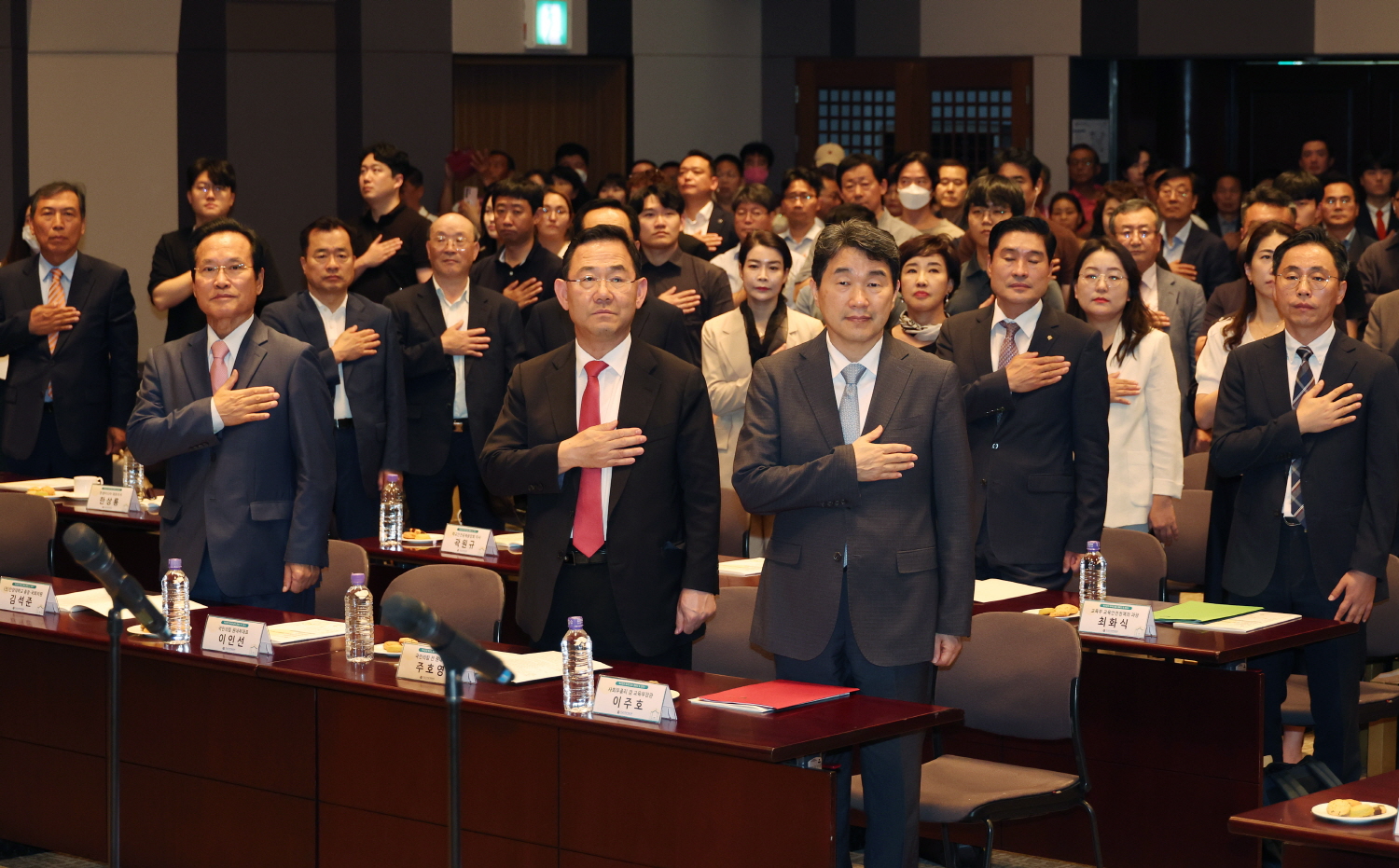 이주호 부총리 겸 교육부장관은 9월 18일(월), 한국프레스센터에서 열리는 「학교안전 대국민 홍보 캠페인 및 선포식」에 참석했다.