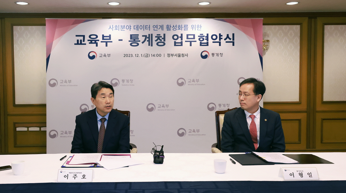 통계청 업무협약식