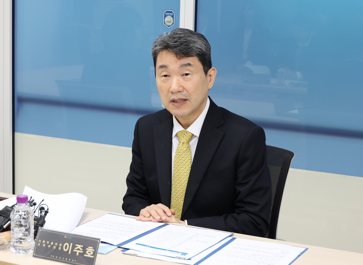 이주호 부총리 겸 교육부 장관은 2025학년도 대학수학능력시험 준비상황 점검을 위해 11월 11(월), 충남 아산시 이순신고등학교를 방문했다.