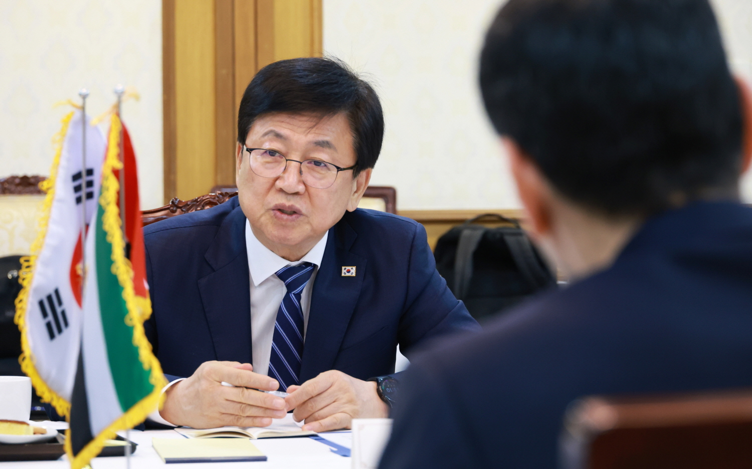 주한 아랍에미리트(UAE) 대사를 면담