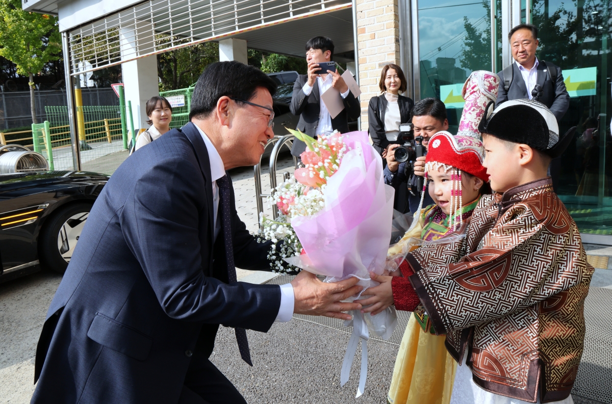 재한몽골학교 방문