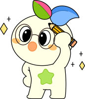 안경 쓴 꾸미 데코 이미지
