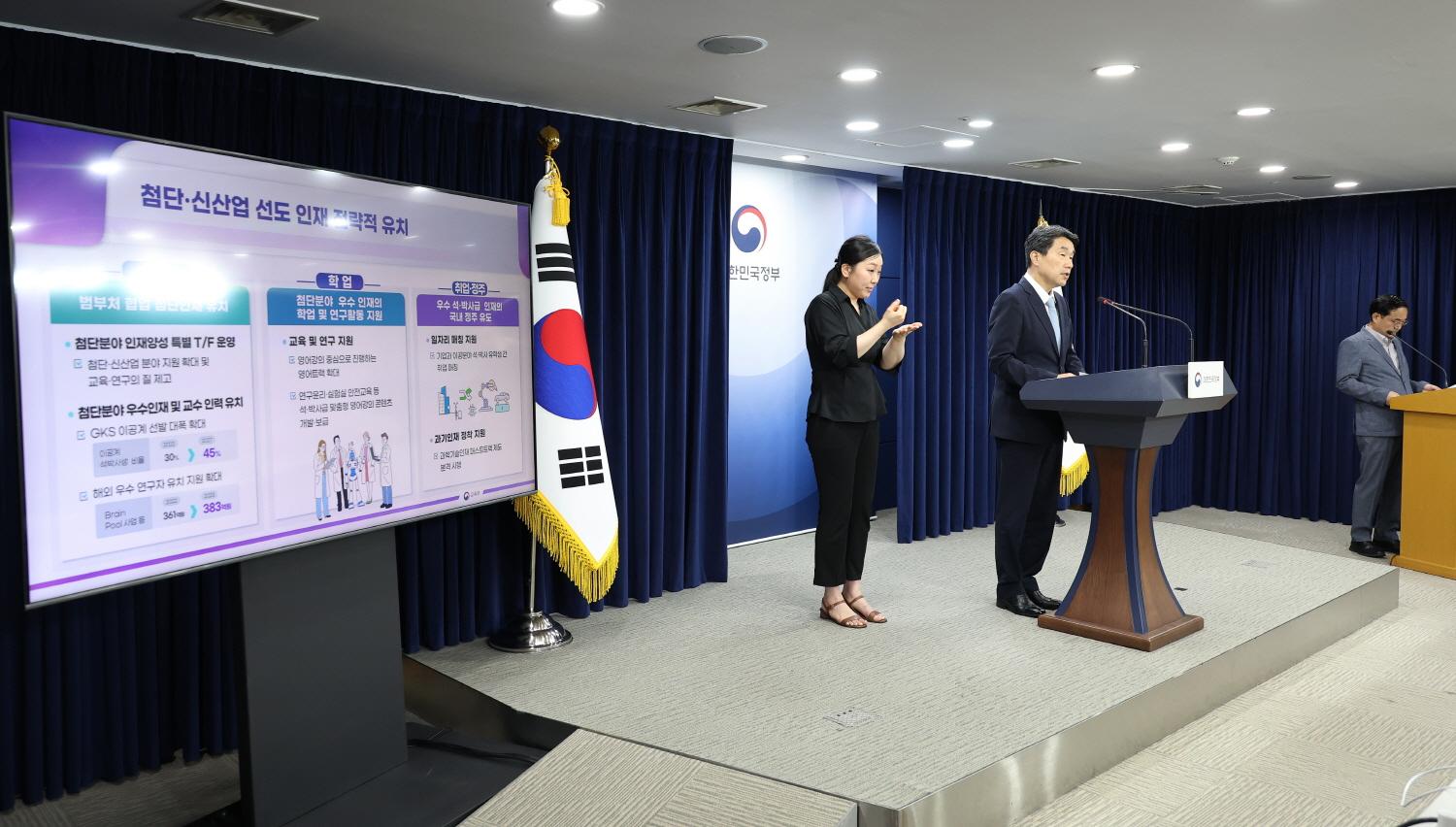 Ministry of Education Announces Study Korea 300K Project (9)