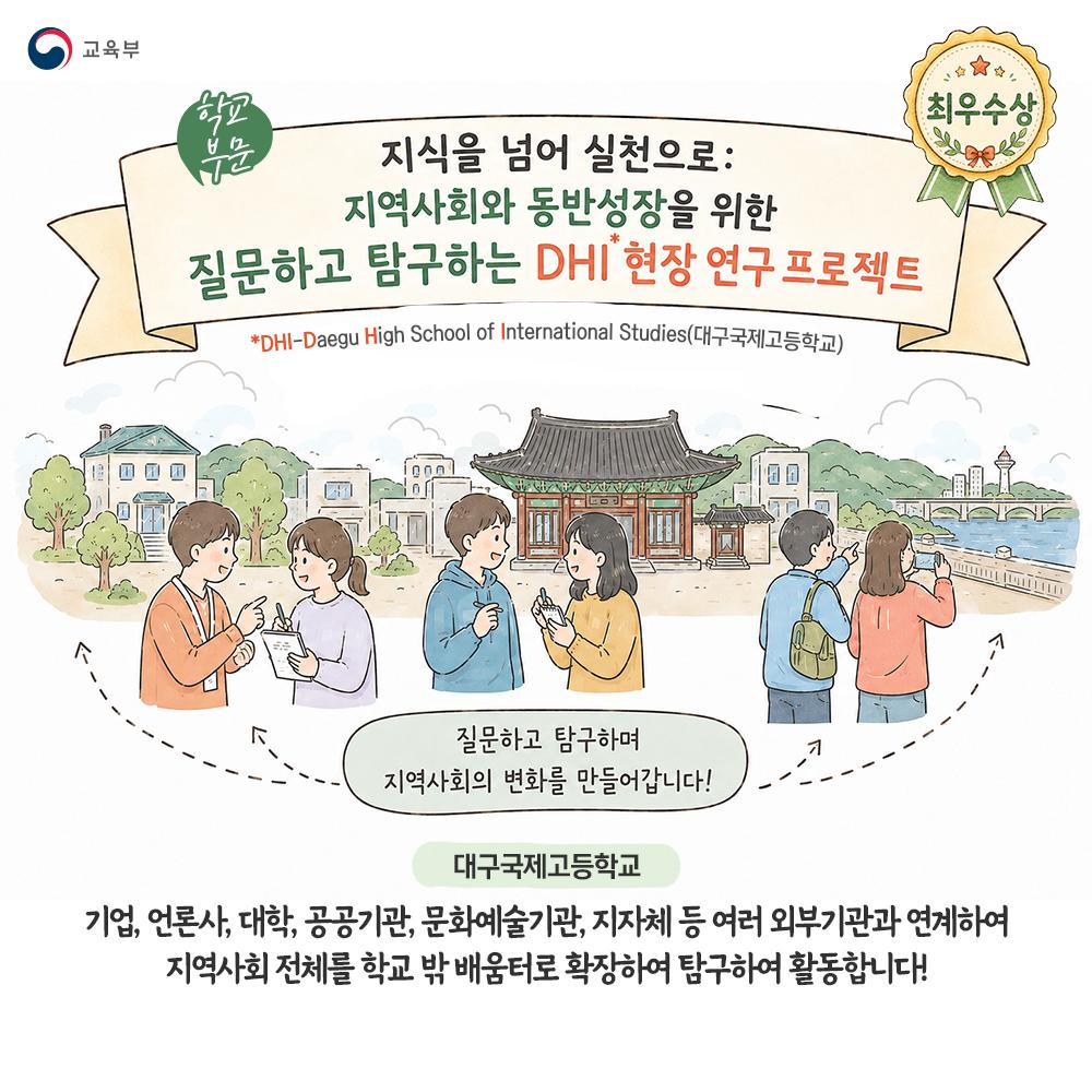 [카드뉴스] 2026년 현장체험학습 우수사례 공모전 수상작 발표