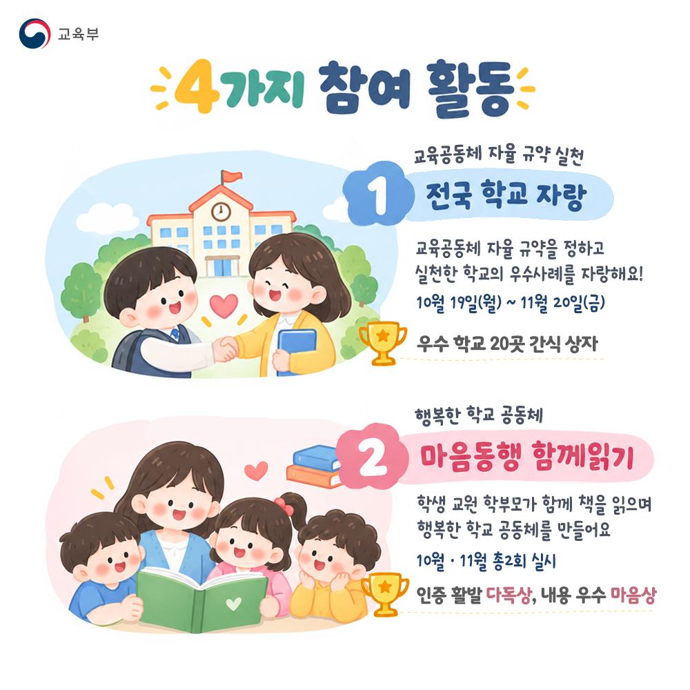 [카드뉴스] 함께학교 마음동행 캠페인 운영