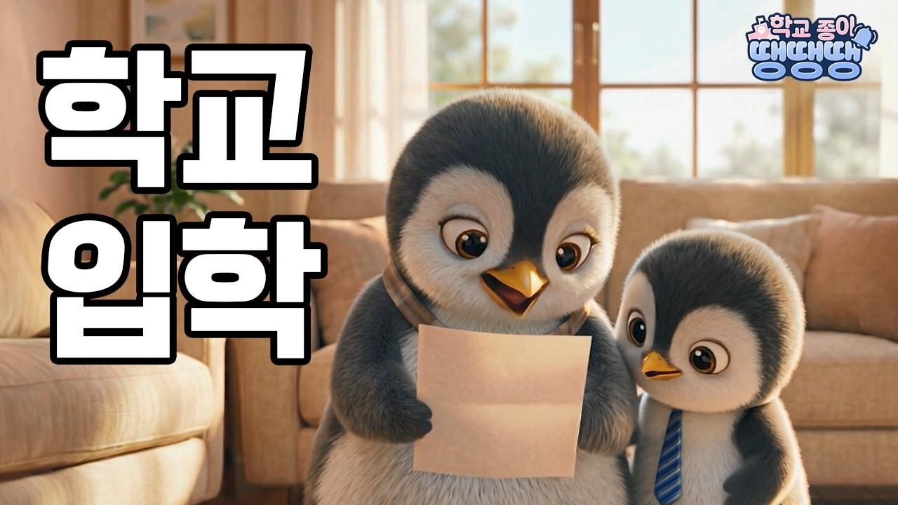 설렘 가득한 입학 준비!│학교종이 땡땡땡