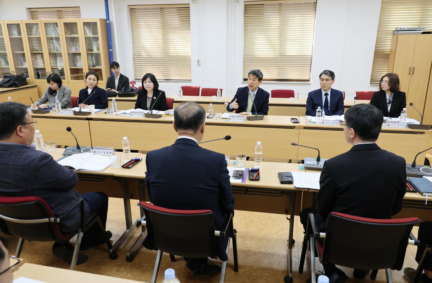 의대 운영대학(경북대학교) 현장 간담회