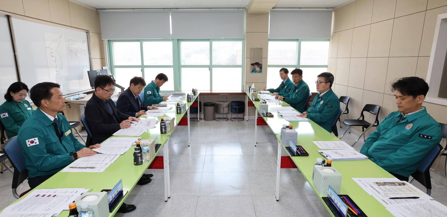 경북 영덕 산불 피해학교 현장방문